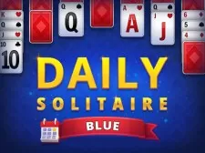 Dagelijkse blauwe solitaire